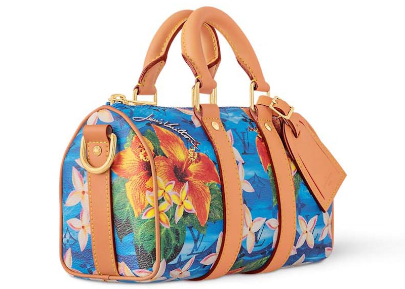 Order Louis Vuitton Keepall Bandouliere 25 Monograma Surfin' Azul Brillante