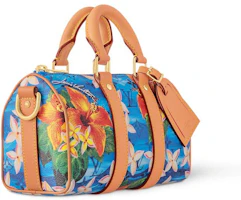 Order Louis Vuitton Keepall Bandouliere 25 Monogram Surfin' Bright Blue