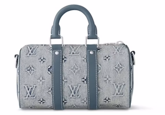 Louis Vuitton Keepall Bandouliere 25 Monogram Washed Denim canvas Order Louis Vuitton Keepall Bandouliere 25 Monogram Washed Denim canvas
