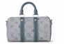 Order Louis Vuitton Keepall Bandouliere 25 Monogram Washed Denim canvas