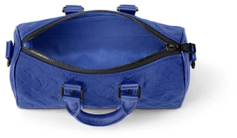 Lookbook Louis Vuitton Keepall Bandouliere 25 Azul Racing