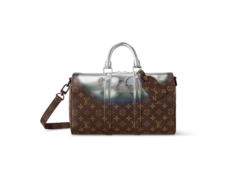 Buy Louis Vuitton Keepall Bandouliere 35 Metallic Nebula coated