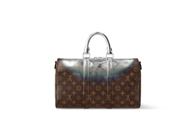 Order Louis Vuitton Keepall Bandouliere 35 Kanvas Metalik Nebula Berlapis