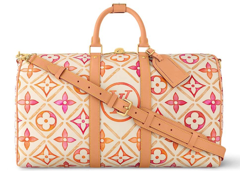 Louis Vuitton Keepall Bandouliere 45 Coral