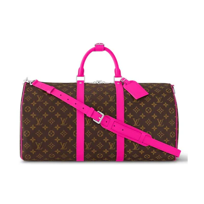 Louis Vuitton Keepall Bandouliere 50 Colormania Fuchsia