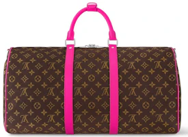 Order Louis Vuitton Keepall Bandouliere 50 Colormania Fuchsia