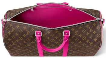 Lookbook Louis Vuitton Keepall Bandouliere 50 Colormania Fuchsia