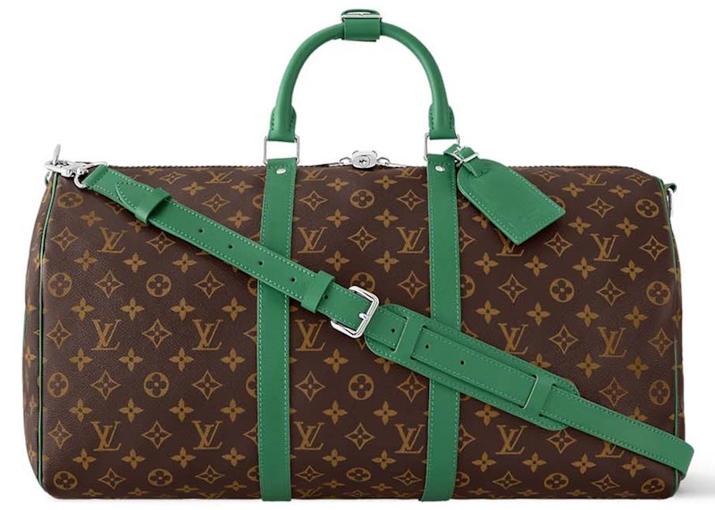 Louis Vuitton Keepall Bandouliere 50 Colormania Green