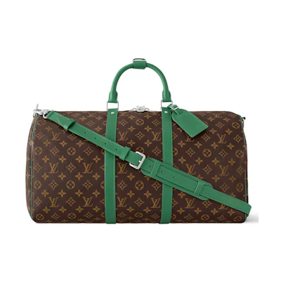 Louis Vuitton Keepall Bandouliere 50 Colormania Green