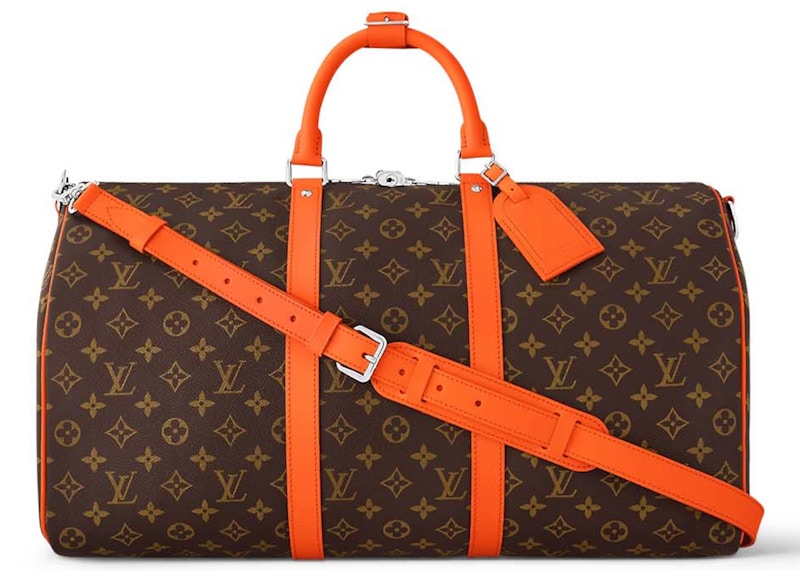 Louis Vuitton Keepall Bandouliere 50 Colormania Orange