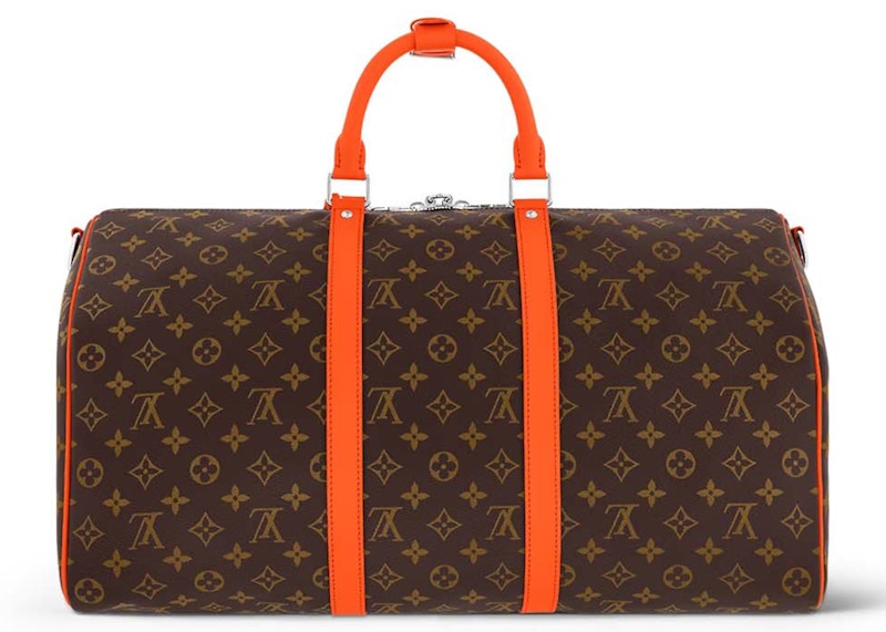 Order 路易威登 Keepall 50 Colormania 橙色手提包