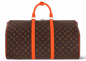 Order Louis Vuitton Keepall Bandouliere 50 Colormania Orange