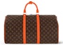 Order Louis Vuitton Keepall Bandouliere 50 Colormania Orange
