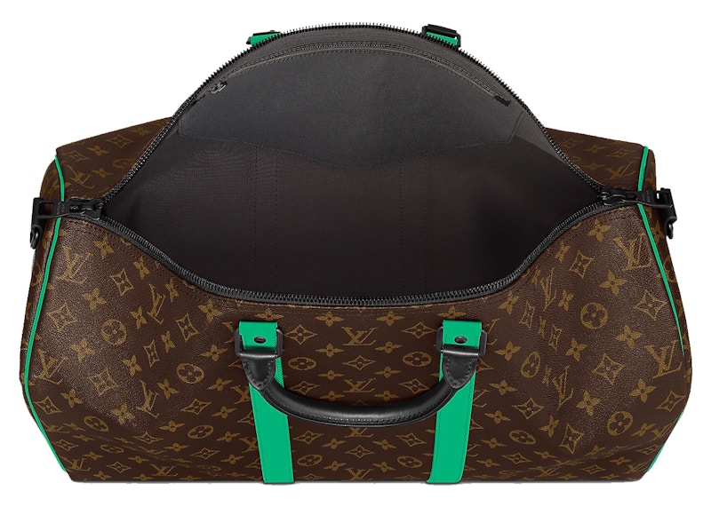 Lookbook Louis Vuitton Keepall Bandouliere 50 Monogram Macassar Verde Menta