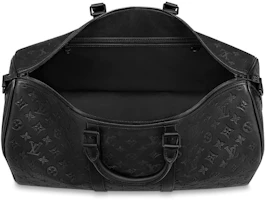Lookbook Louis Vuitton Keepall Bandouliere 50 Monogram Shadow Black