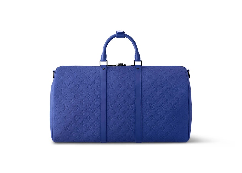 Order Louis Vuitton Keepall Bandouliere 50 Azul Racing