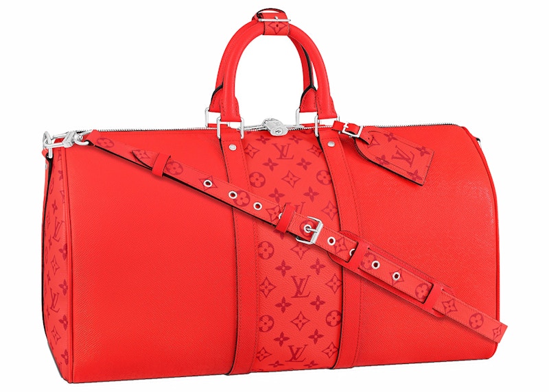 Buy Louis Vuitton Keepall Bandouliere 50 Red
