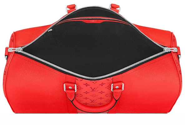 Louis Vuitton Keepall Bandouliere 50 Red Lookbook Louis Vuitton Keepall Bandouliere 50 Red