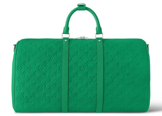 Louis Vuitton Keepall Bandouliere 50 Taurillon Colormania Green Order Louis Vuitton Keepall Bandouliere 50 Taurillon Colormania Green