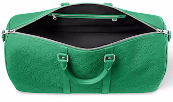 Lookbook Louis Vuitton Keepall Bandouliere 50 Taurillon Colormania Green