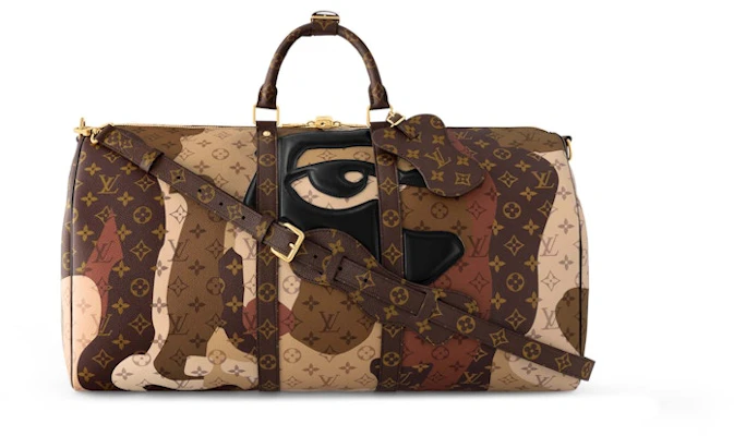 Louis Vuitton Keepall Bandouliere 55 Coklat Buy Louis Vuitton Keepall Bandouliere 55 Coklat