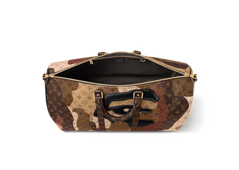 Louis Vuitton Keepall Bandouliere 55 Brown 圖 3