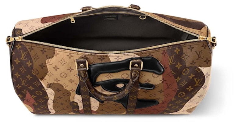 Louis Vuitton Keepall Bandouliere 55 Coklat Lookbook Louis Vuitton Keepall Bandouliere 55 Coklat