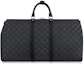 Order Louis Vuitton Keepall Bandouliere Monogram Eclipse 55 Black/Grey