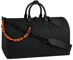 Louis Vuitton Keepall Monogram Bandouliere 50 Black Buy Louis Vuitton Keepall Monogram Bandouliere 50 Black