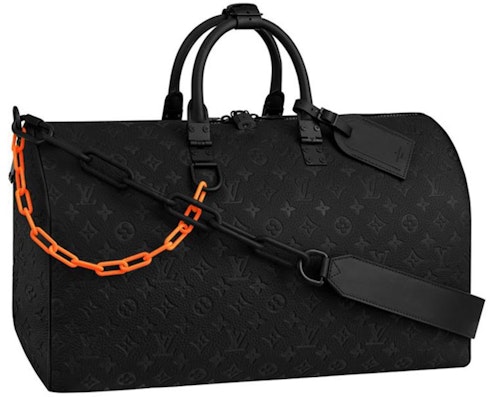 Louis Vuitton Keepall Monogram Bandouliere 50 Black Buy Louis Vuitton Keepall Monogram Bandouliere 50 Black