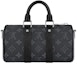 Lookbook Louis Vuitton Keepall XS Monogram Eclipse Terbalik Hitam