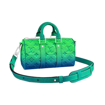Louis Vuitton Keepall XS Taurillon Illusion Blue/Green