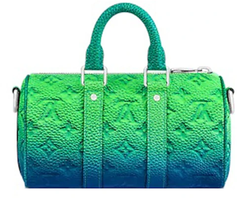 路易威登 Keepall XS 牛皮幻影蓝绿包袋 Order 路易威登 Keepall XS 牛皮幻影蓝绿包袋