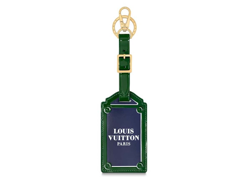 Louis Vuitton Key Holder Paname Porte Adresse Blue/Green