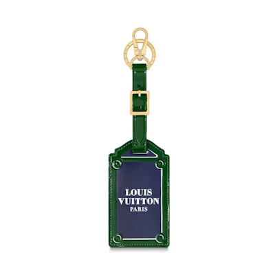 Louis Vuitton Key Holder Paname Porte Adresse Blue/Green