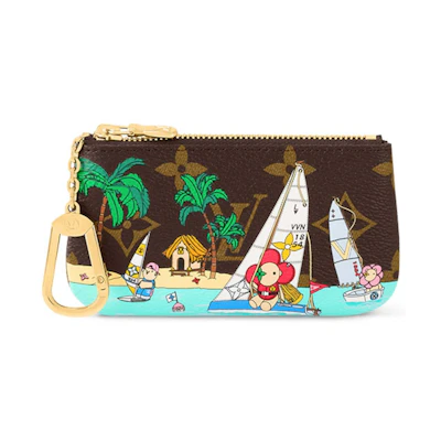 Louis Vuitton Key Pouch Dragon Fruit Pink