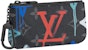 Louis Vuitton Key Pouch LV Graffiti Multicolor