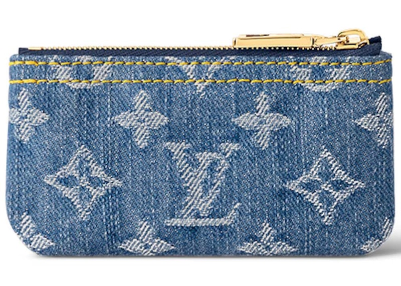 Order 路易威登钥匙包老花丹宁蓝色