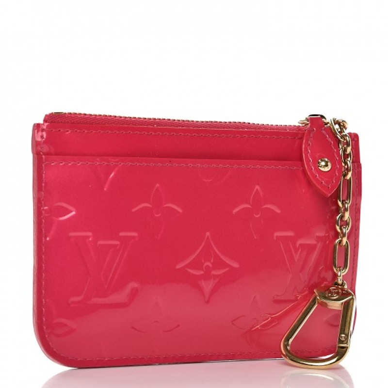Order Louis Vuitton Key Pouch Monogram Vernis Rose Pop