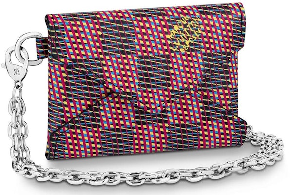 Louis Vuitton Kirigami Necklace Damier LV Pop Pink Buy Louis Vuitton Kirigami Necklace Damier LV Pop Pink
