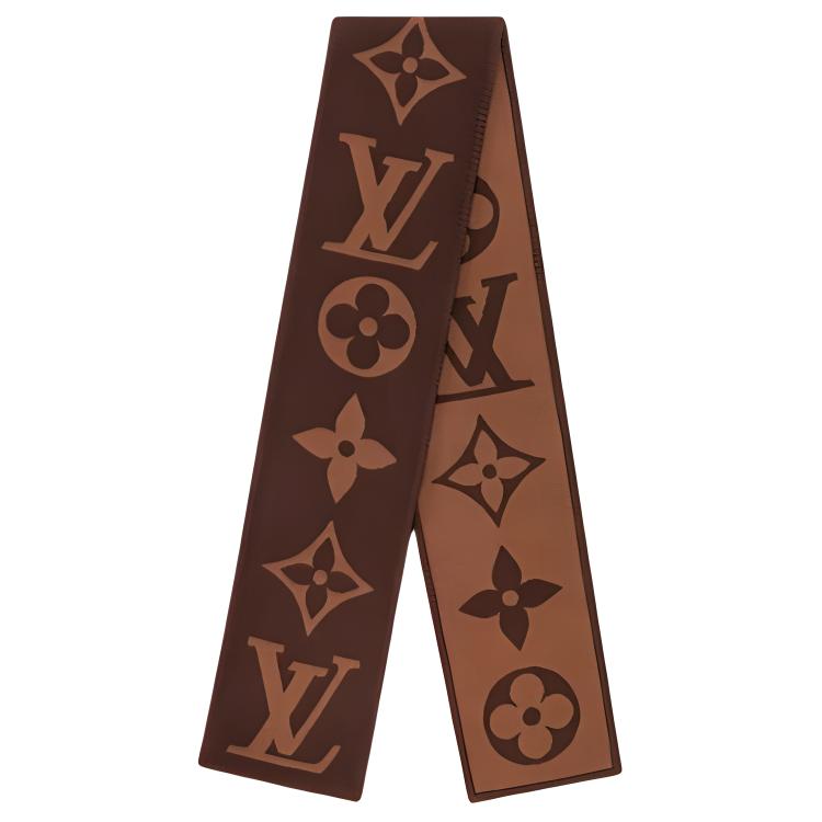 LOUIS VUITTON Korean Style Cashmere Scarf Unisex Couple Design. M77379