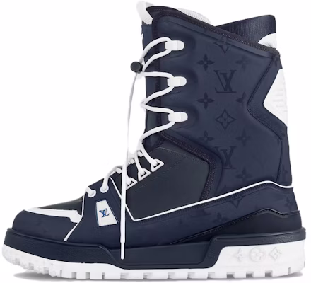 루이비통 블루 레이스업 숏부츠 1ACFNP Buy 루이비통 블루 레이스업 숏부츠 1ACFNP