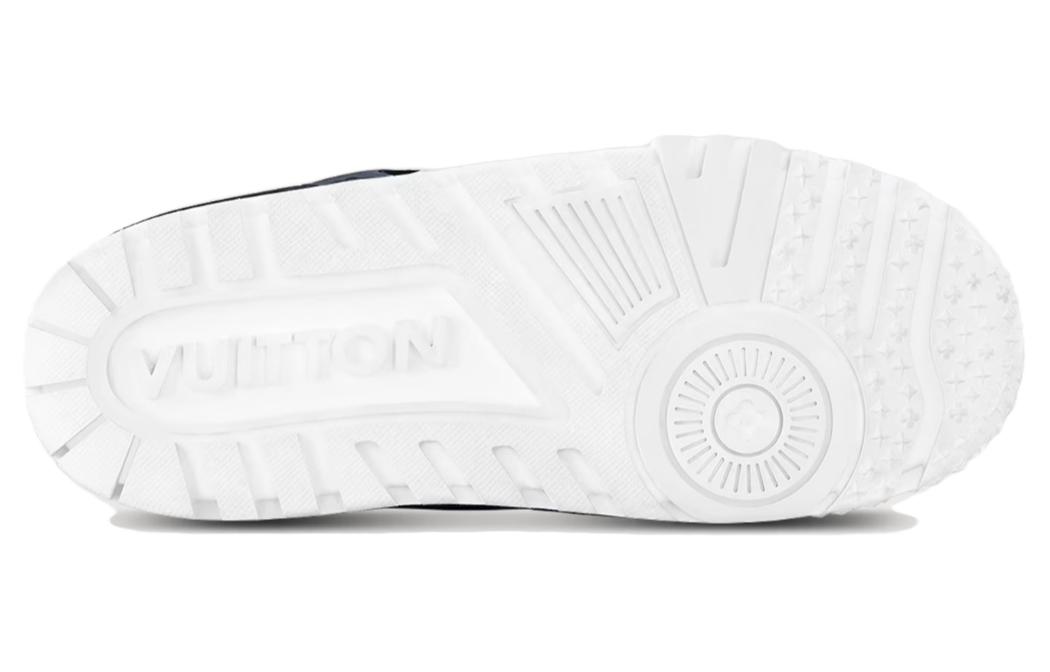 Purchase 路易威登蓝色系带短靴 1ACFNP