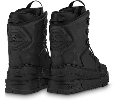 Louis Vuitton Sepatu Boot Salju Mid-Calf 'Hitam' 1AAS81 Order Louis Vuitton Sepatu Boot Salju Mid-Calf 'Hitam' 1AAS81