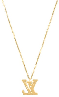 Louis Vuitton Rantai Loket Huruf LV Emas Unisex Rekaan Pasangan. M02690 Shop Louis Vuitton Rantai Loket Huruf LV Emas Unisex Rekaan Pasangan. M02690