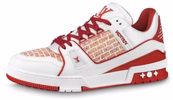 Louis Vuitton x LADY PINK Trainers 350 'White Red' 1A9V5M Louis Vuitton x LADY PINK Trainers 350 'White Red' 1A9V5M