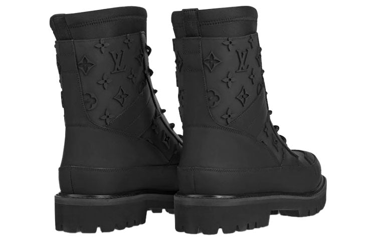 Lookbook Louis Vuitton Landscape Boots ''Zwart Monogram'' 1A7P81