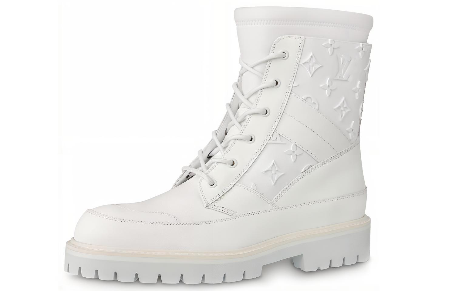 Louis Vuitton Landscape Boots 'White Monogram' 1A7P8G