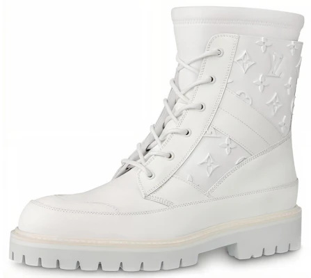 路易威登白色字母风景靴 1A7P8G Buy 路易威登白色字母风景靴 1A7P8G