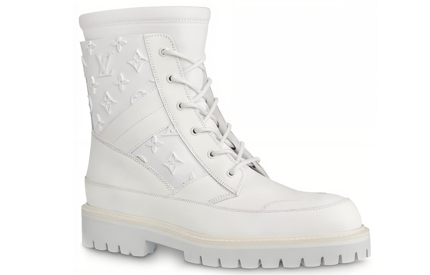 Order Bottes Louis Vuitton Paysage ''Monogram Blanc'' 1A7P8G